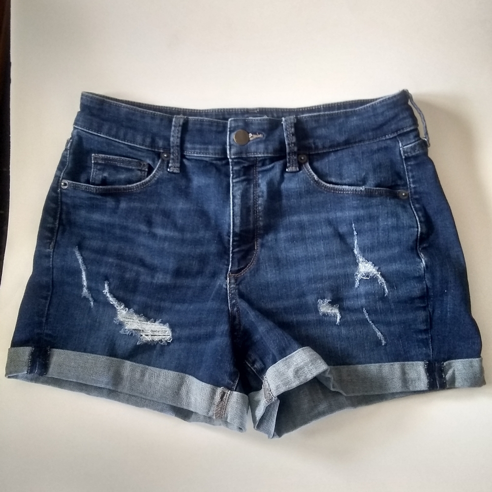 Universal Thread High Rise Midi Denim Shorts Size 8/29